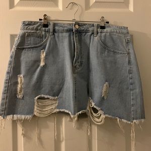 SHEIN Denim Skirt